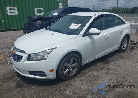 2014 Chevrolet Cruze Lt из США, поврежденный, VIN 1G1PK5SB1E7381496